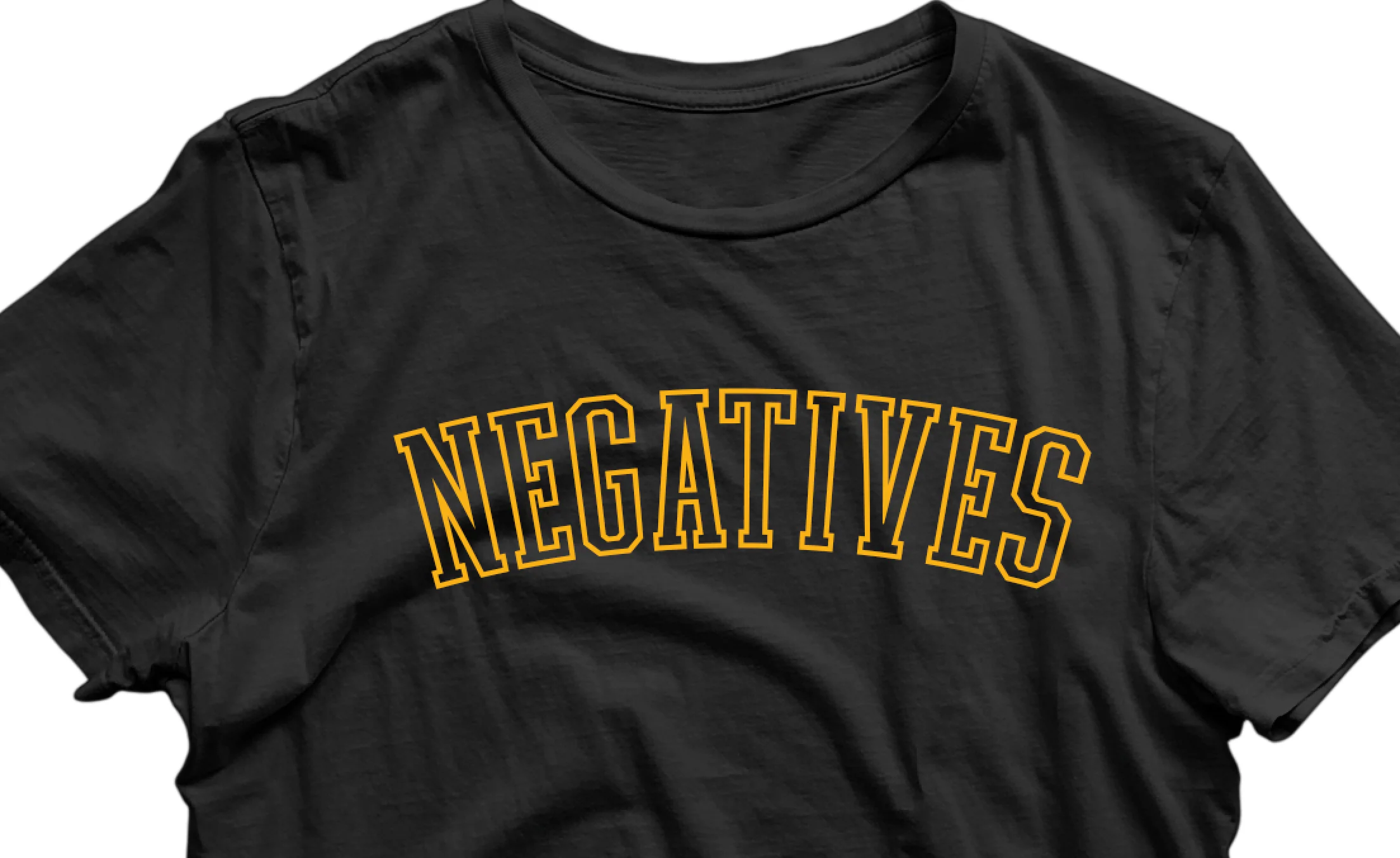 NEGATIVES 'VARSITY' T-SHIRT - Image 3