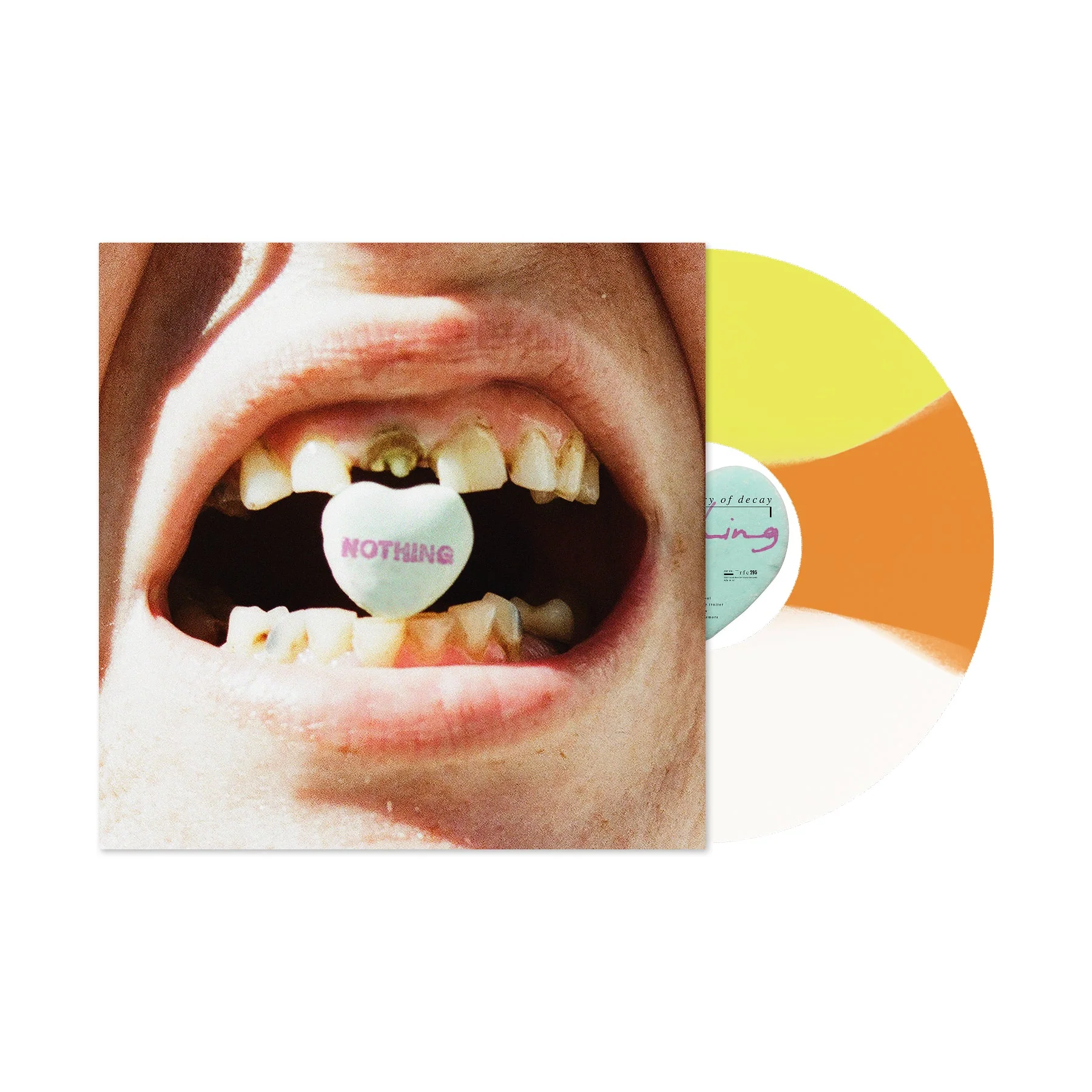 NOTHING 'A SHORT HISTORY OF DECAY' LP - CANDY CORN