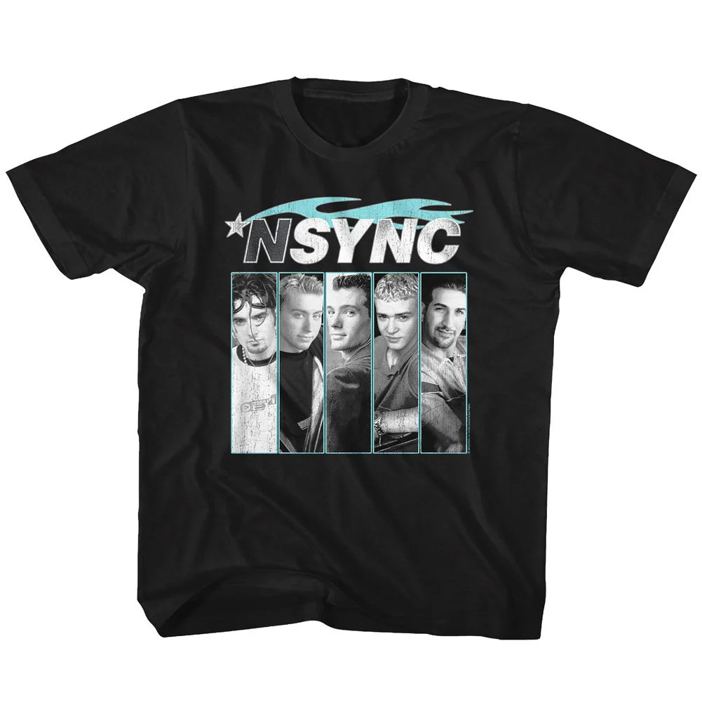 NSYNC - BLUE FLAME YOUTH SHIRT