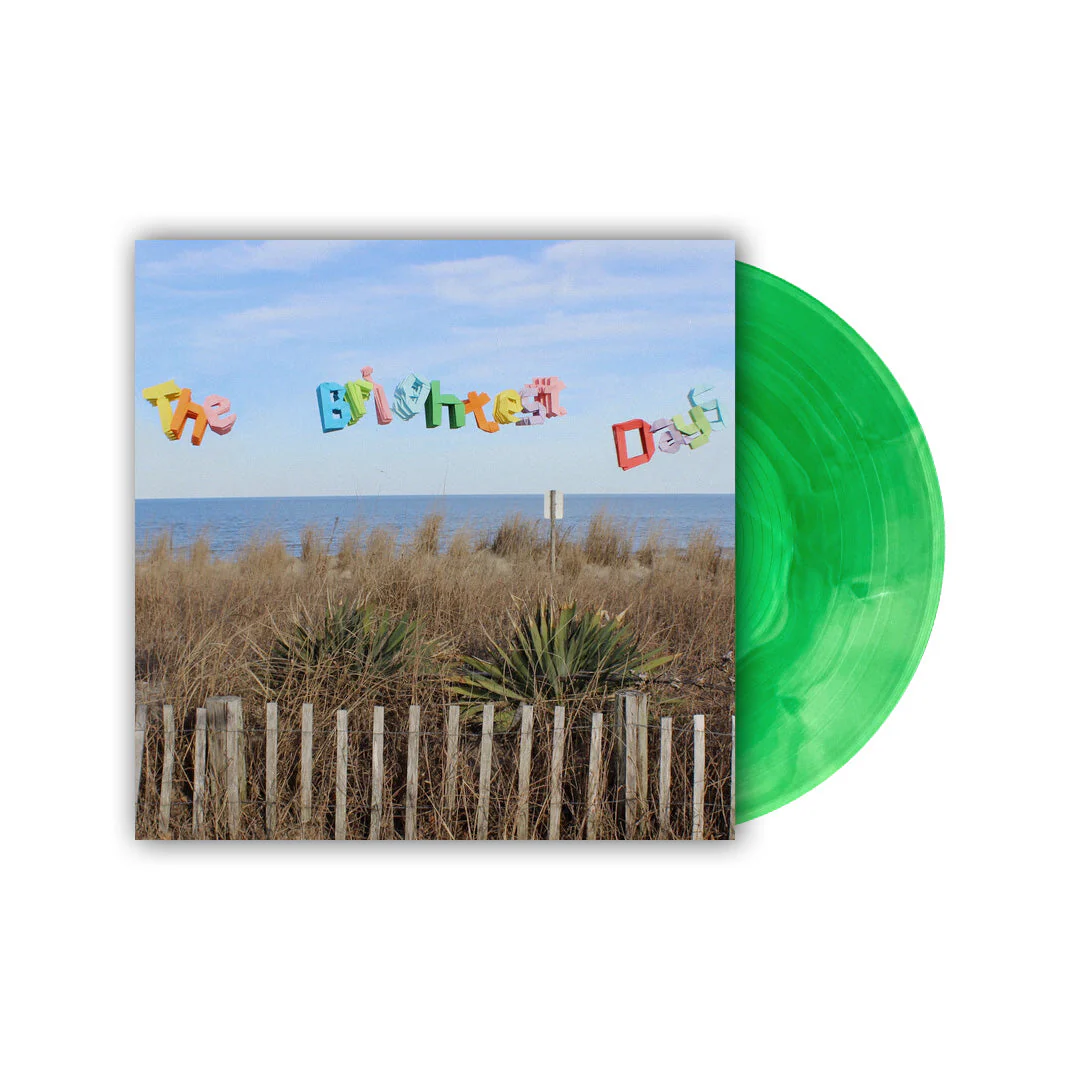 ORIGAMI ANGEL'THE BRIGHTEST DAYS' LP - EXCLUSIVE - LTD. 300 - CLEAR/GREEN/GALAXY