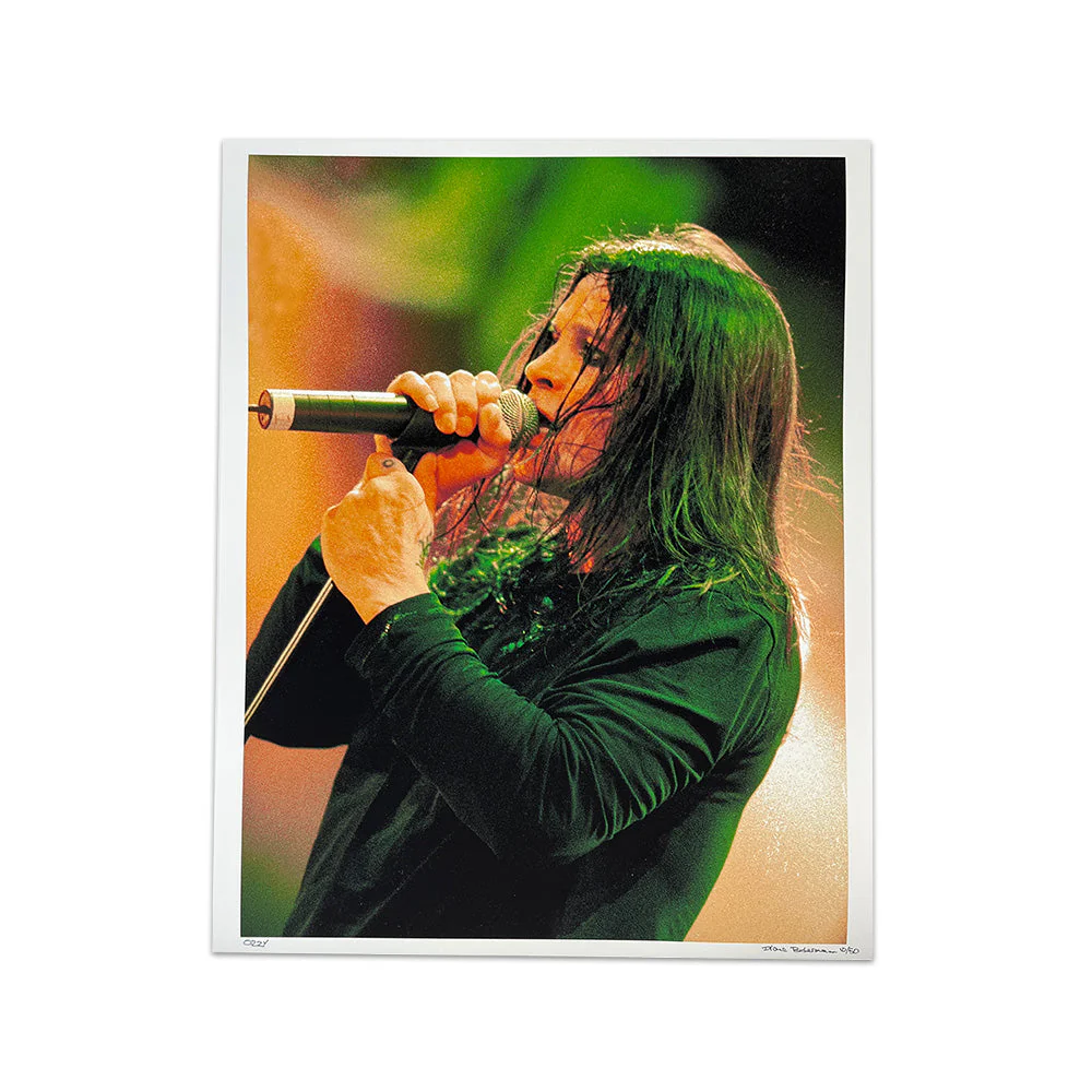 OZZY OSBOURNE 16" x 20" PHOTO PRINT - EXCLUSIVE - LTD.