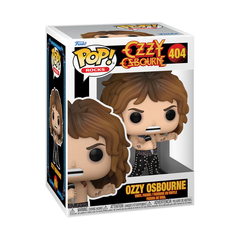 OZZY OSBOURNE SHIRTLESS (1989) FUNKO POP! ROCKS FIGURE - Image 2