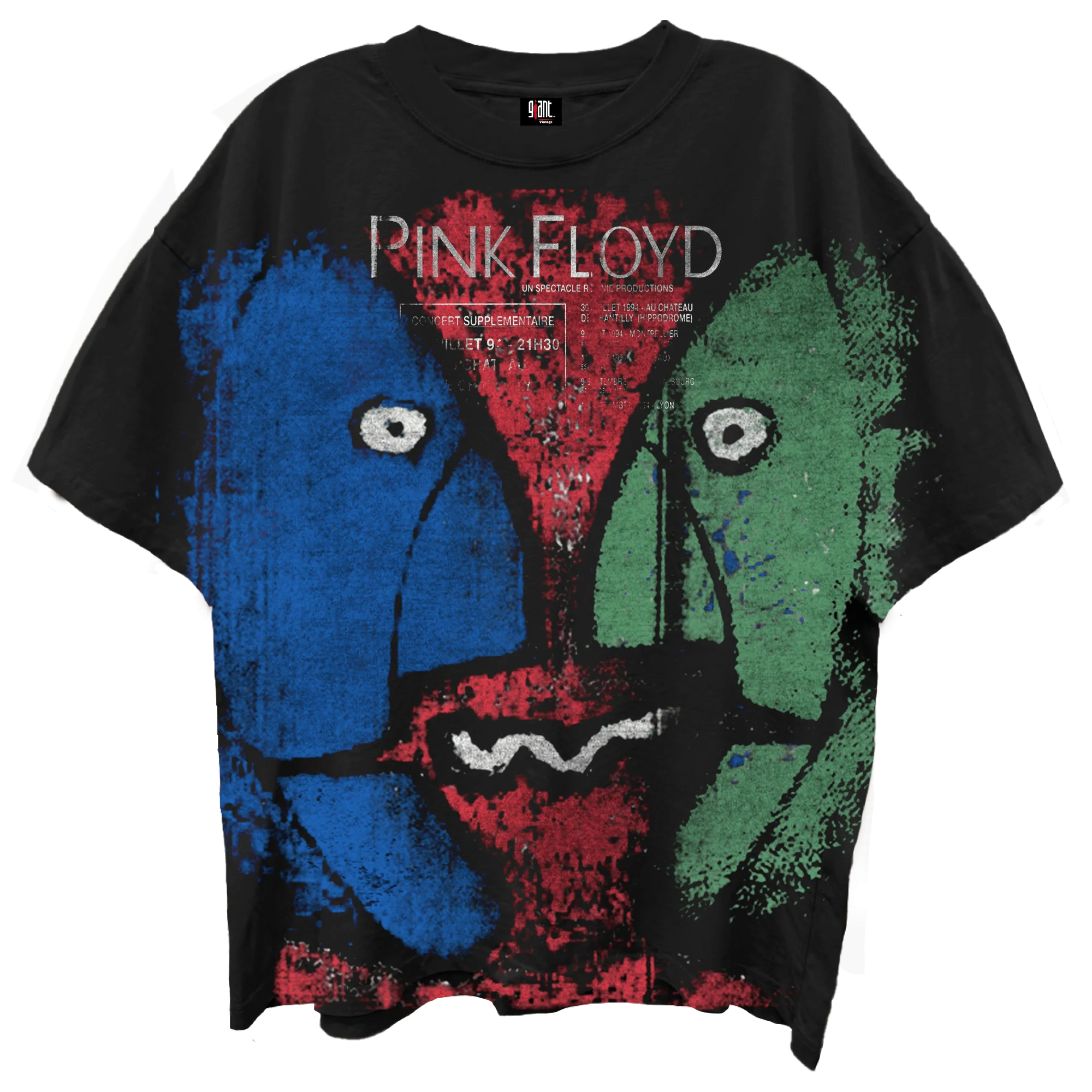 PINK FLOYD DIVISION BELL LIMO BLACK T-SHIRT/GIANT VINTAGE