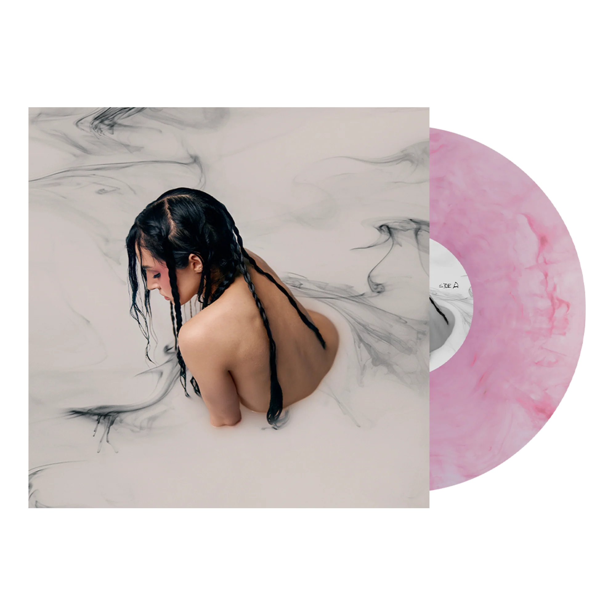 POPPY'NEGATIVE SPACES' LP - LTD. EDITION - CLEAR/PINK/MARBLE - Image 2