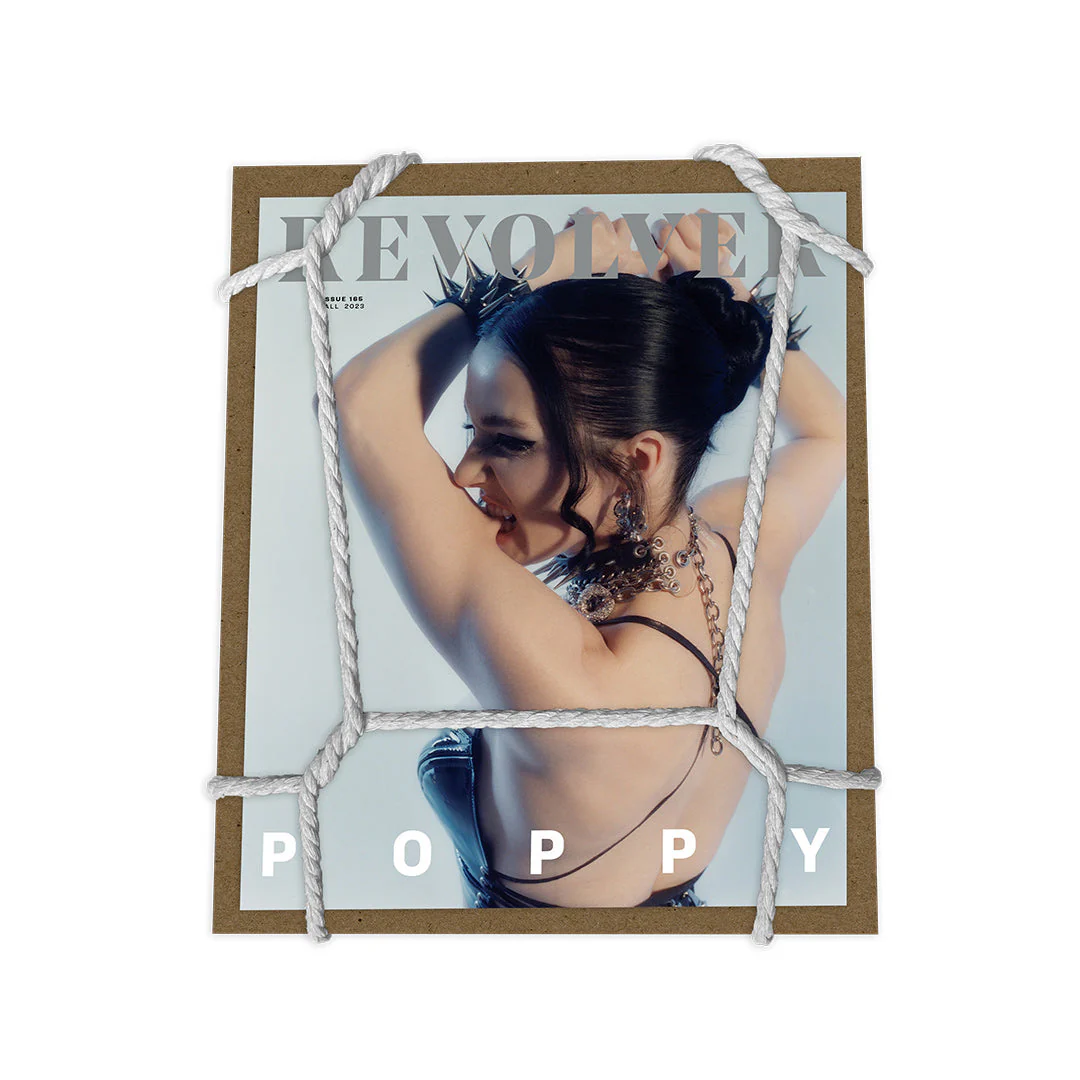 POPPY x REVOLVER + ALTERNATIVE PRESS BUNDLE – 2023 FALL ISSUE W/ 'ZIG' LP - EXCLUSIVE - LTD. 500 - BABY BLUE/TRANSPARENT RED/GALAXY - Image 6