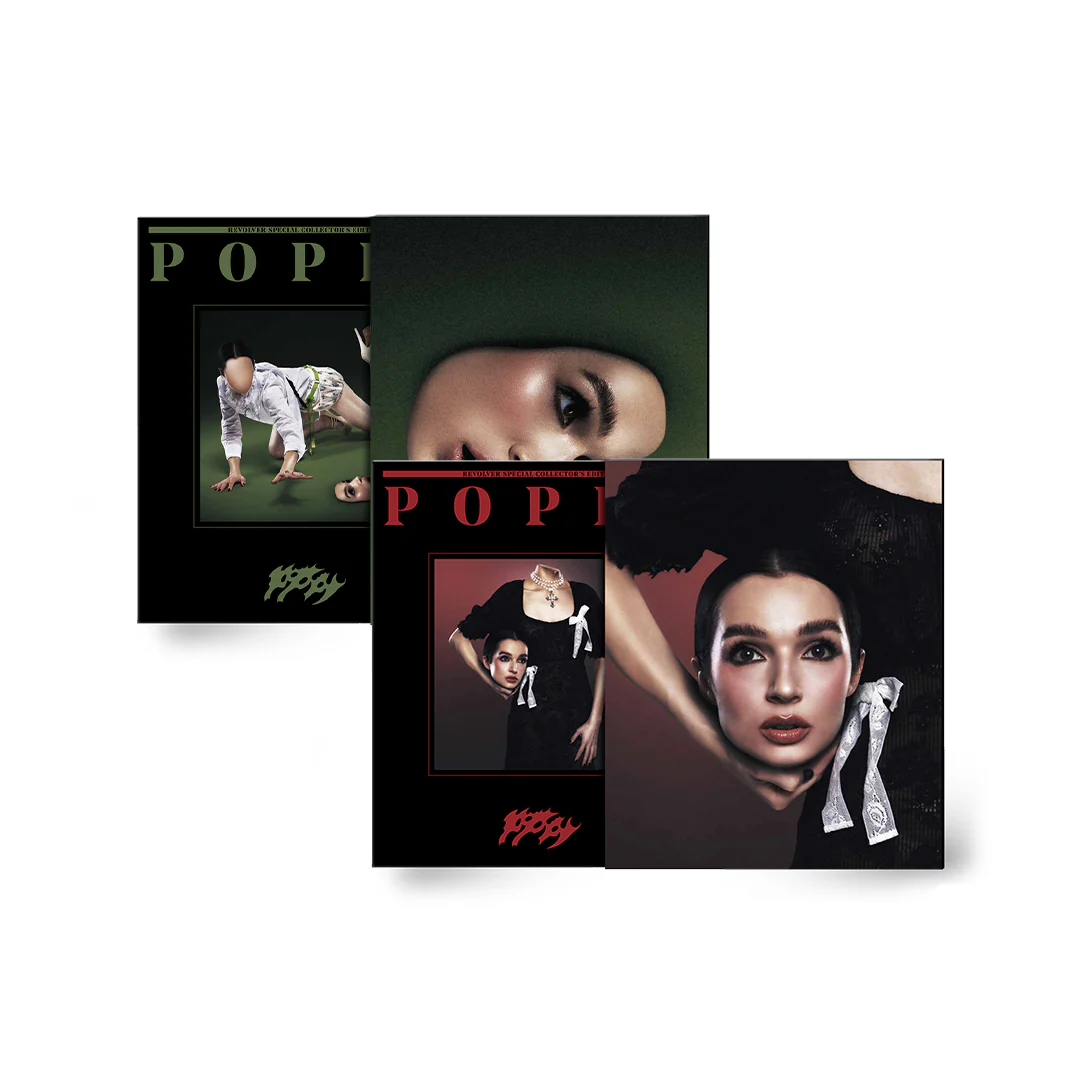 POPPY x REVOLVER SPECIAL ARTIST OF THE YEAR MAGAZINE IN SLIPCASE w/'NEGATIVE SPACES' CASSETTE & EXCLUSIVE LENTICULAR - Image 2