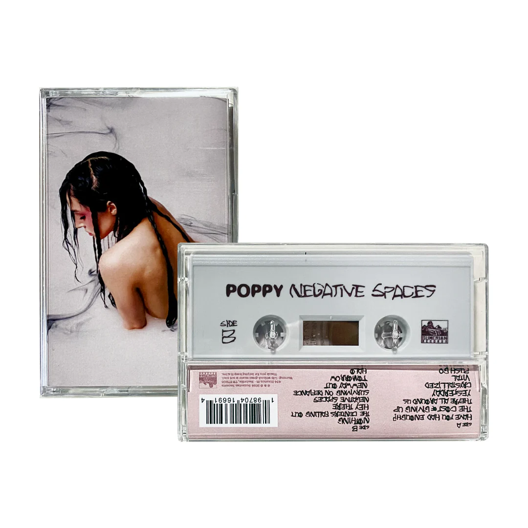POPPY x REVOLVER SPECIAL ARTIST OF THE YEAR MAGAZINE IN SLIPCASE w/'NEGATIVE SPACES' CASSETTE & EXCLUSIVE LENTICULAR - Image 5