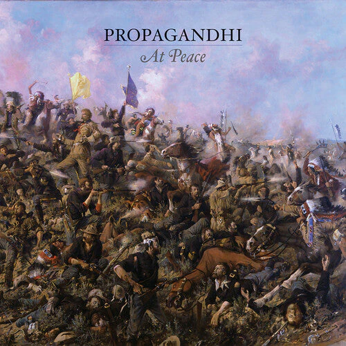 PROPAGANDHI 'AT PEACE' LP - TRANSLUCENT PINK GLASS