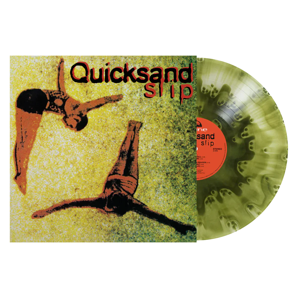 QUICKSAND'SLIP' 30TH ANNIVERSARY LP - LTD. - GREEN SPLATTER