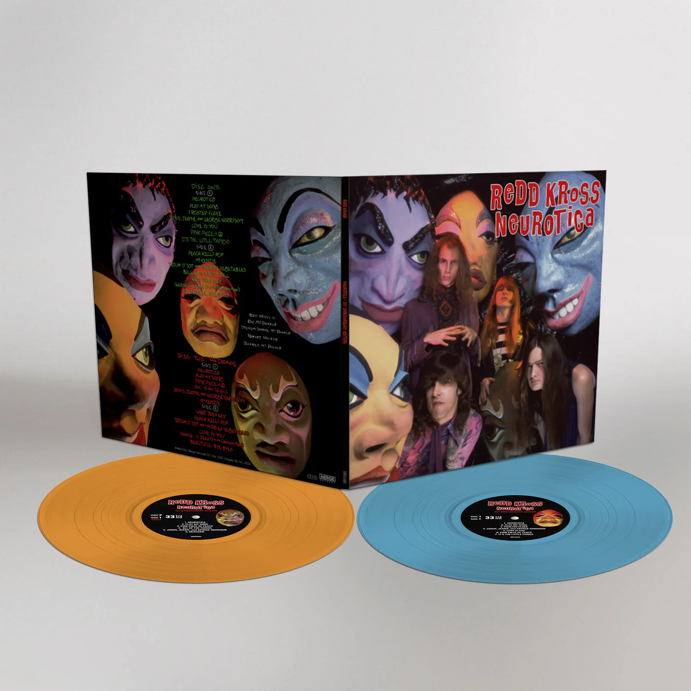 REDD KROSS 'NEUROTICA' 2LP - TURQUOISE/ORANGE