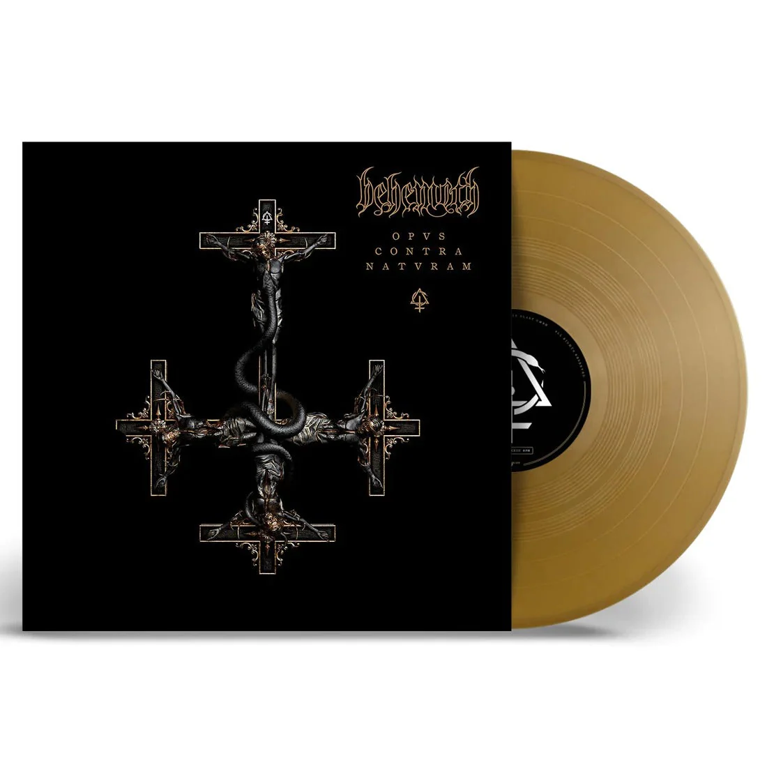 REVOLVER x BEHEMOTH COLLECTOR'S BUNDLE HAND-NUMBERED SLIPCASE W/ LIMITED-EDITION 'OPVS CONTRA NATVRAM' LP - EXCLUSIVE - LTD. 100 - GOLD - Image 2