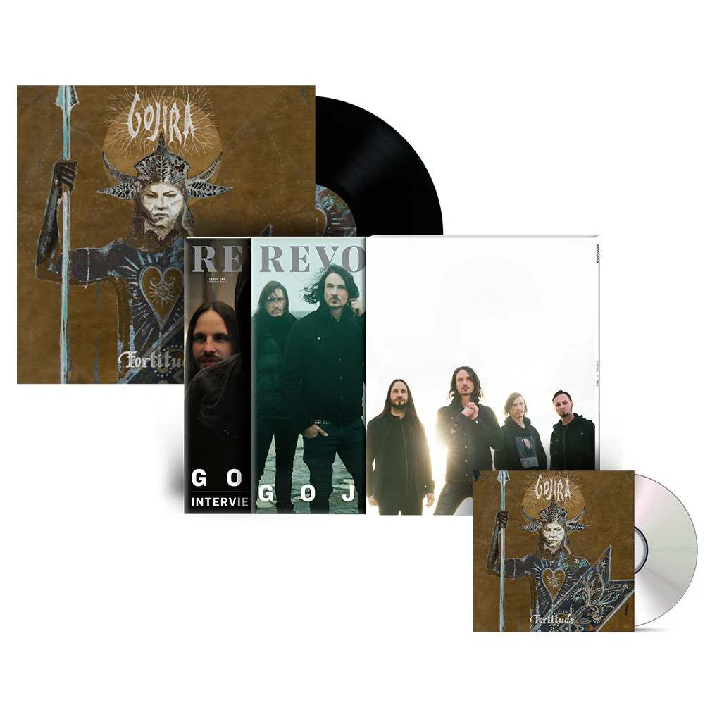 REVOLVER x GOJIRA SPRING 2021 ISSUE SLIPCASE & 'FORTITUDE' LP + CD BUNDLE - ONLY 250 AVAILABLE - Image 2