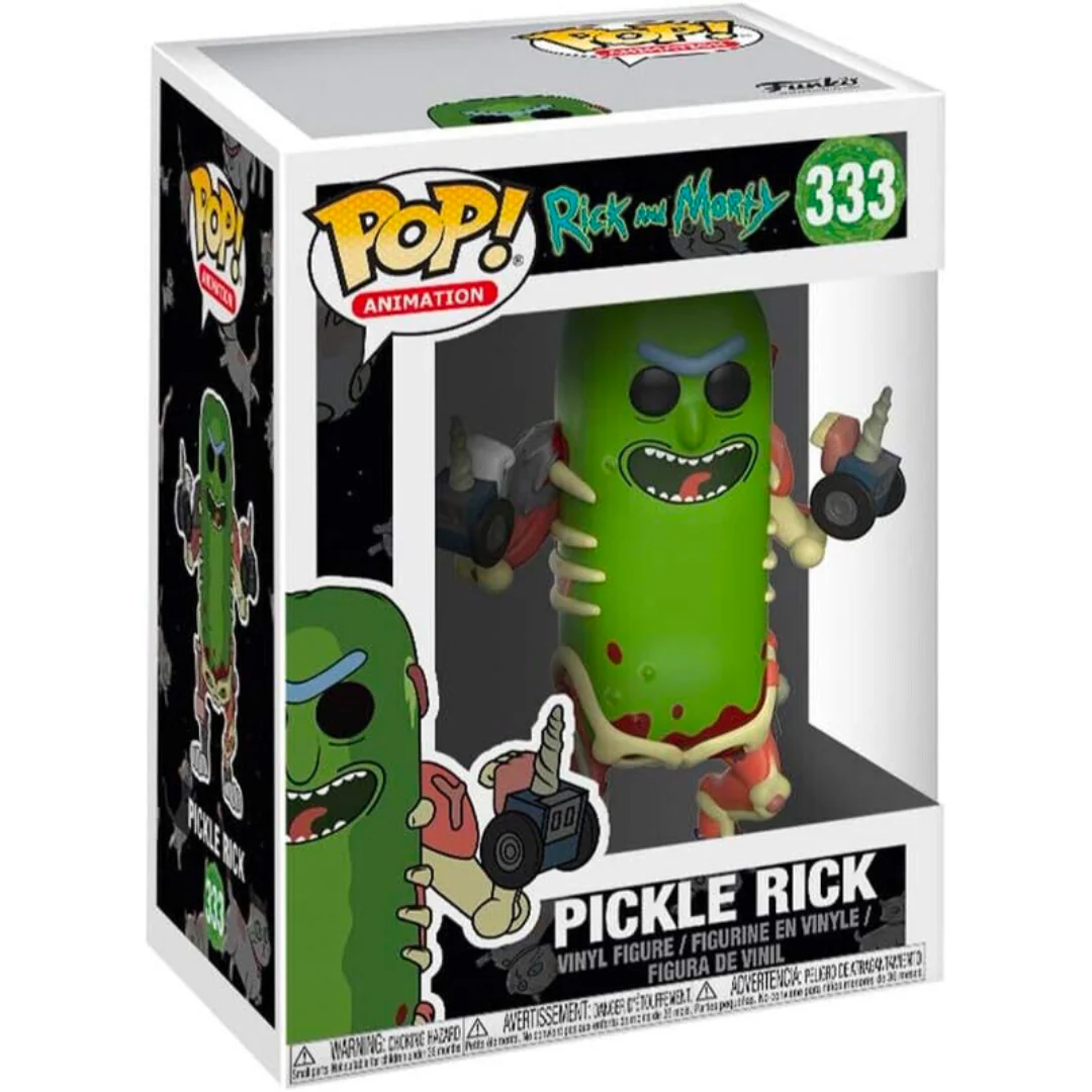 RICK AND MORTY PICKLE RICK FUNKO POP! FIGURE - Image 3