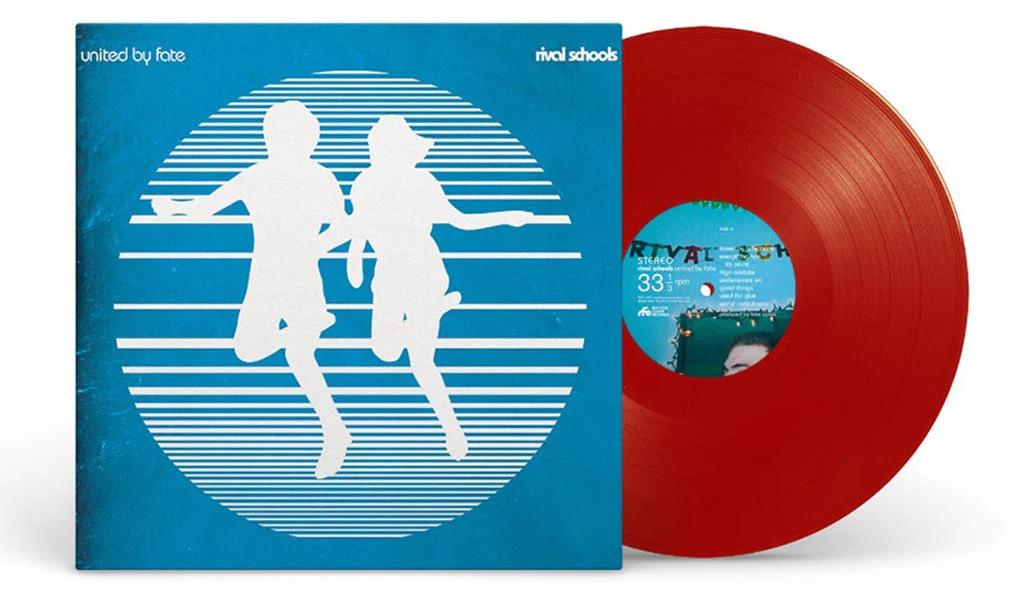 RIVAL SCHOOLS 'UNITED BY FATE' LP - RED
