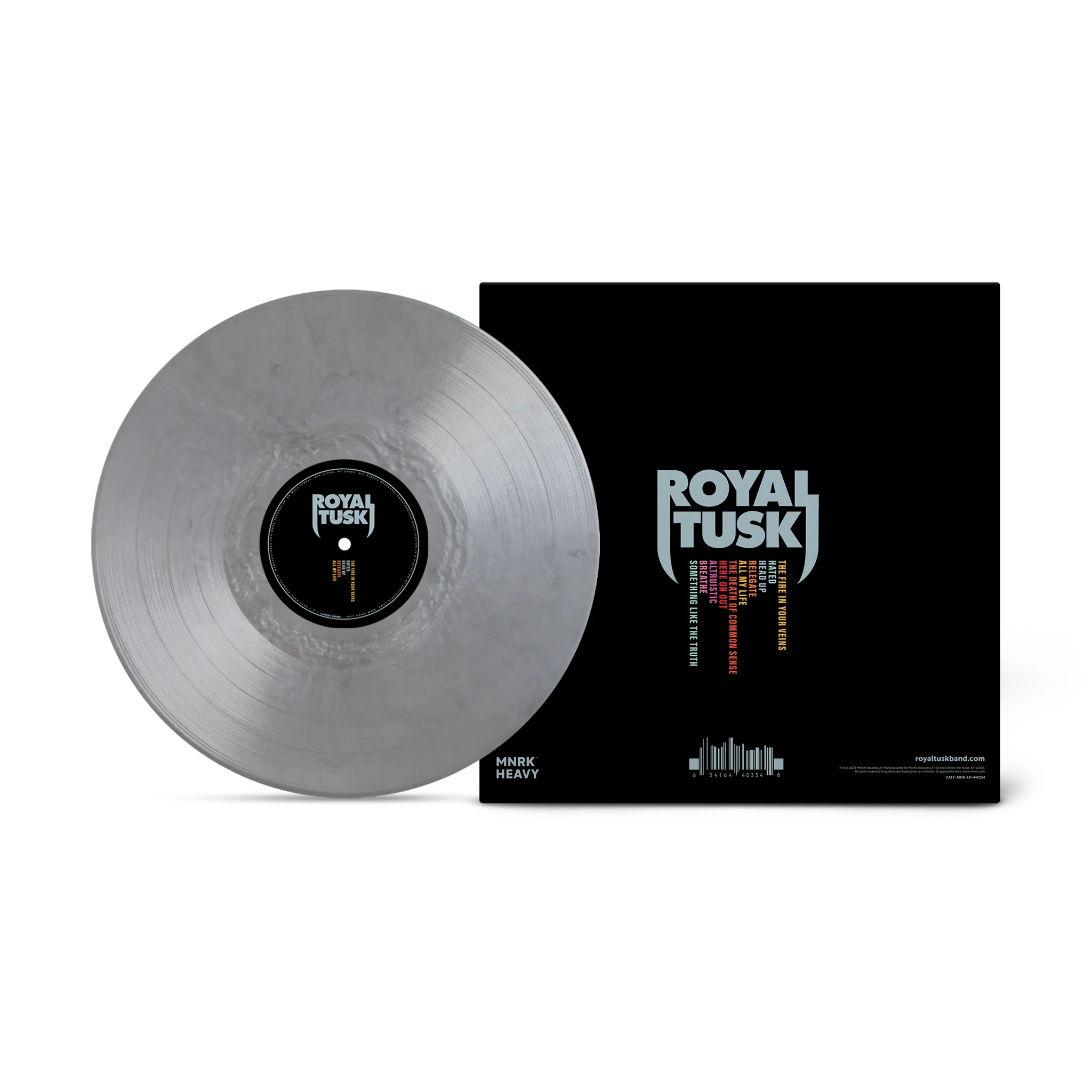 ROYAL TUSK 'ALTRUISTIC' LP- SILVER NUGGET - Image 2