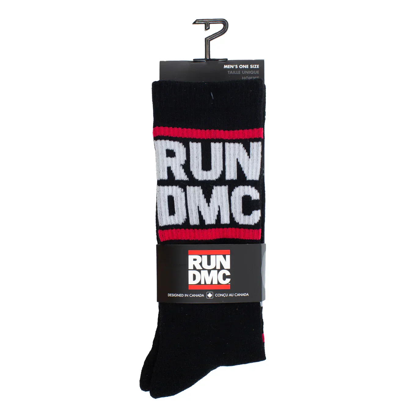 RUN DMC 'LOGO' CREW SOCKS - Image 3