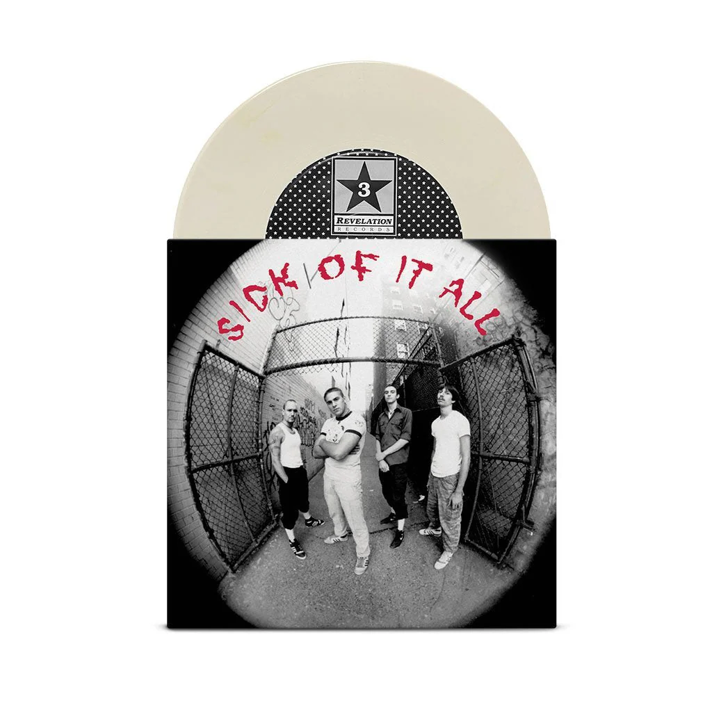SICK OF IT ALL 'SICK OF IT ALL' 7" EP - BONE WHITE