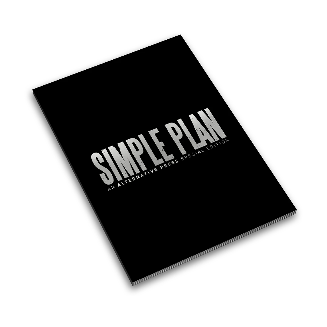 SIMPLE PLAN'NO PADS, NO HELMETS...JUST BALLS' LP - EXCLUSIVE - LTD. 700 - RED/WHITE/SPLATTER + SPECIAL COLLECTOR'S EDITION DELUXE MAGAZINE - Image 3