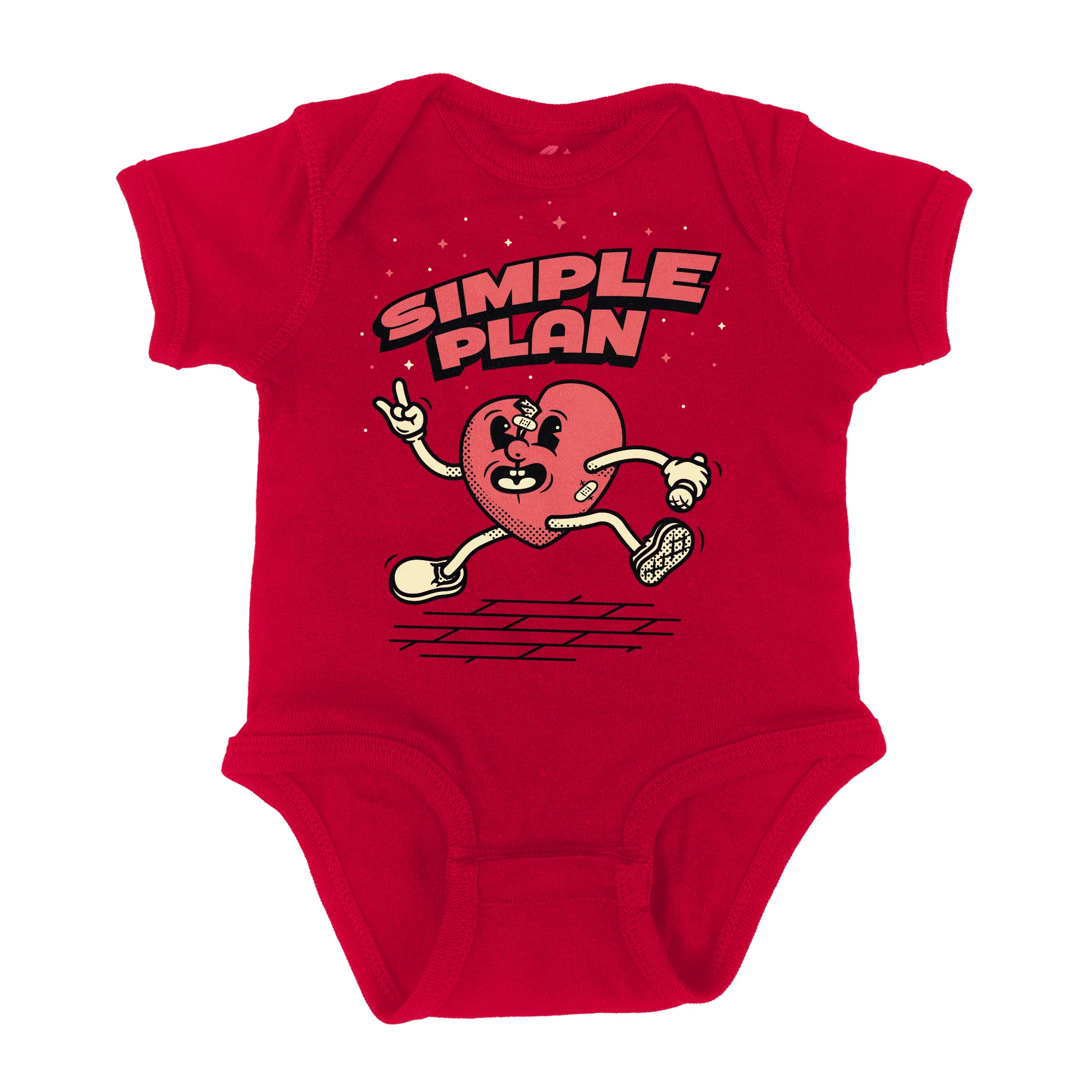 SIMPLE PLAN RED ONESIE