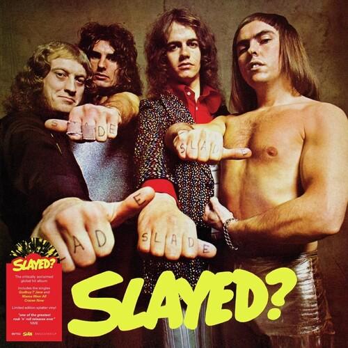 SLADE 'SLAYED?' LP - YELLOW/BLACK/SPLATTER - Image 2