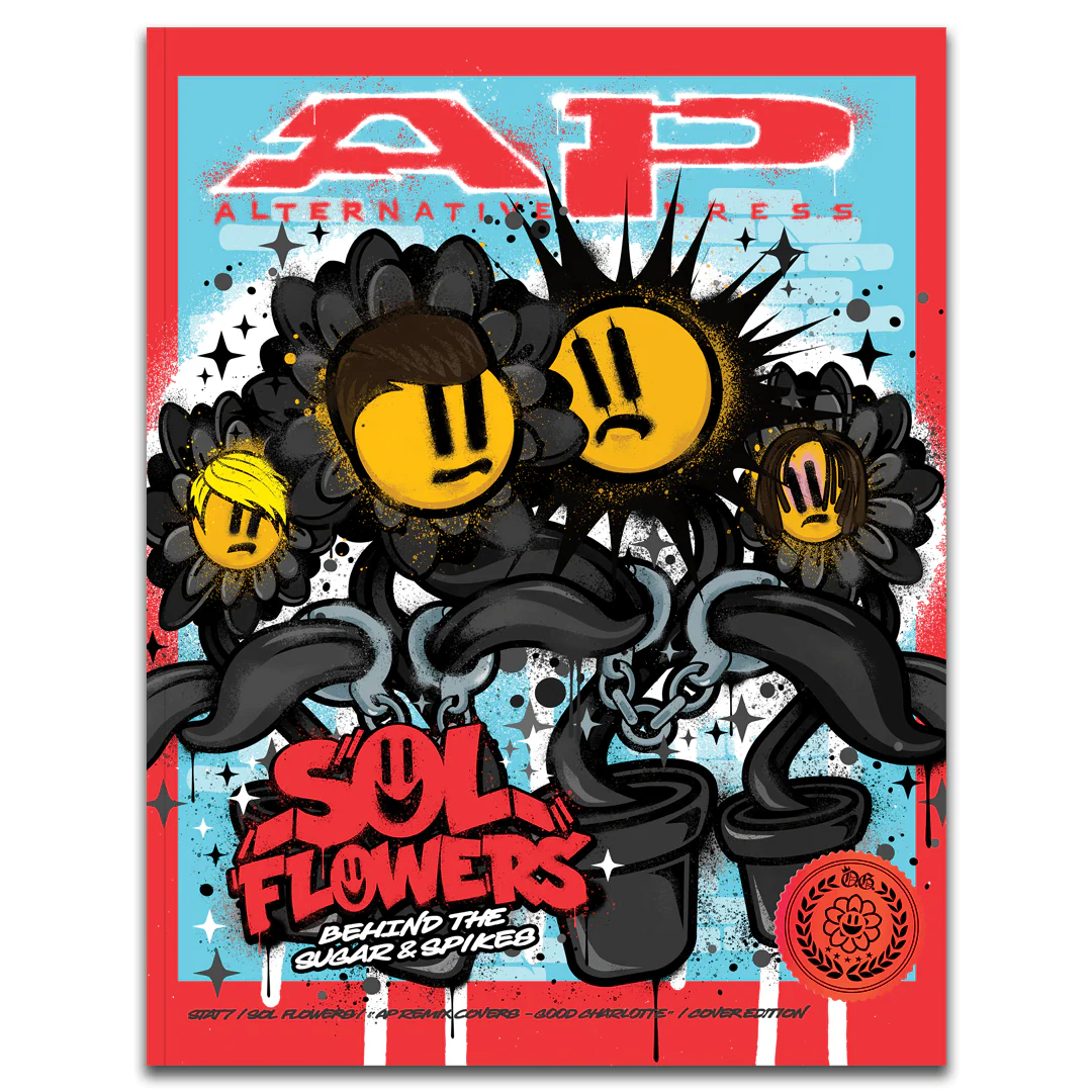 ALTERNATIVE PRESS APRIL 2022 ISSUE FEATURING SOL FLOWERS: OUTKAST TRIPLE MAGAZINE BUNDLE - Image 2