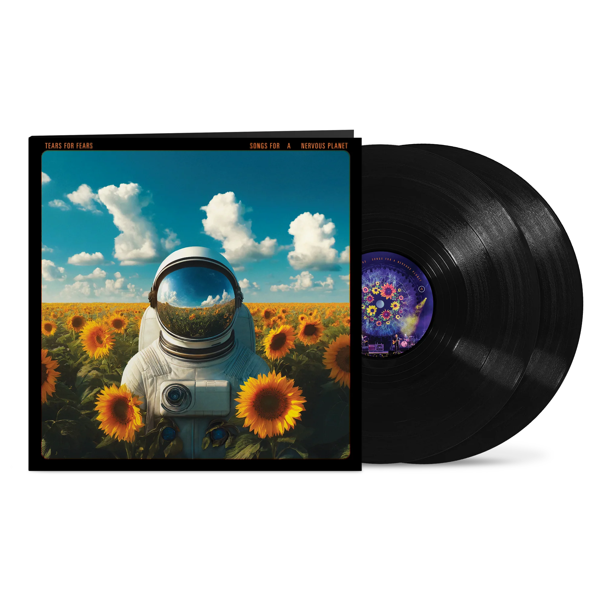 TEARS FOR FEARS 'SONGS FOR A NERVOUS PLANET' 2LP - BLACK