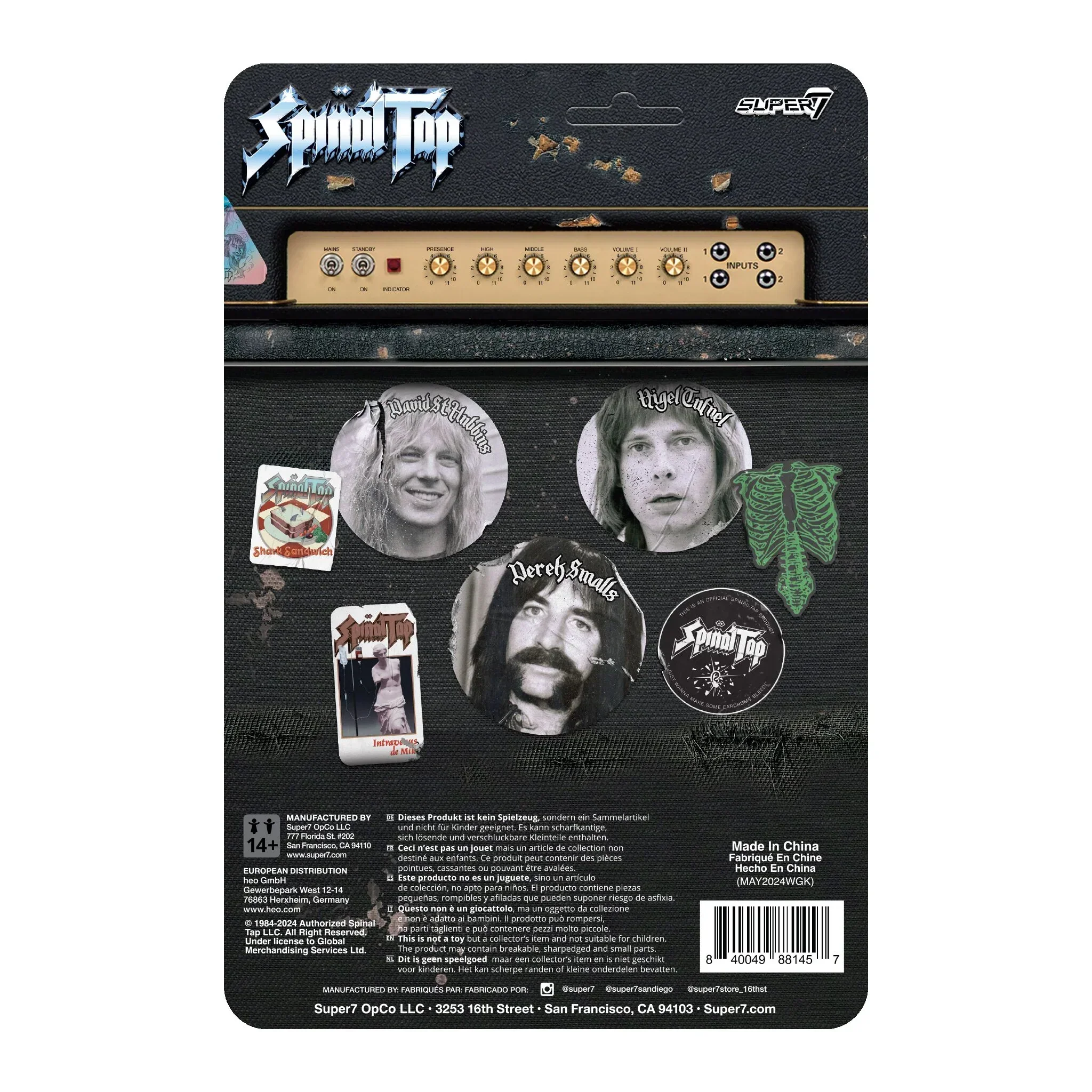 SPINAL TAP NIGEL TUFNEL REACTION FIGURE WAVE 1 - Image 3