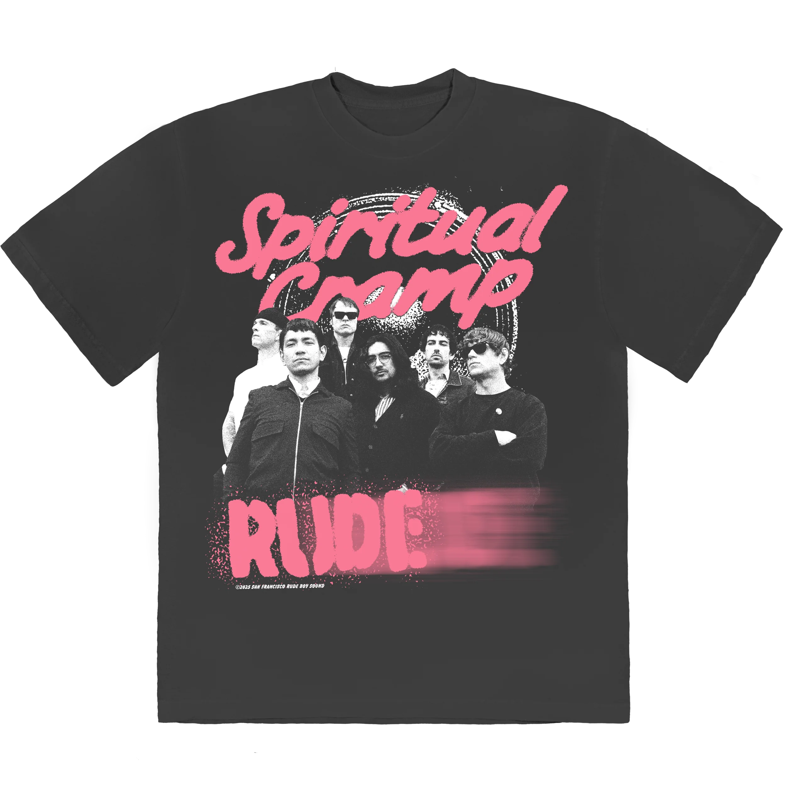 SPIRITUAL CRAMP 'RUDE' LP + ALT PRESS EXCLUSIVE T-SHIRT - EXCLUSIVE - LTD. 500 - ORANGE MARBLE - Image 2