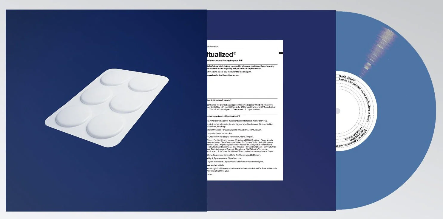 SPIRITUALIZED ‘LADIES AND GENTLEMEN WE ARE FLOATING IN SPACE’ 2LP - BLUE