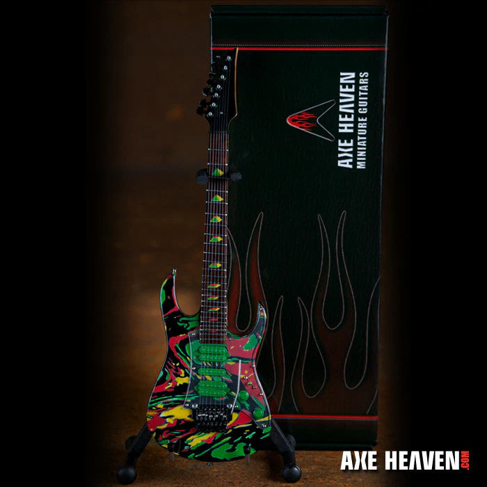 STEVE VAI MINIATURE GUITAR REPLICA COLLECTIBLE SET OF 3 FAMOUS JEM MODELS - Image 4