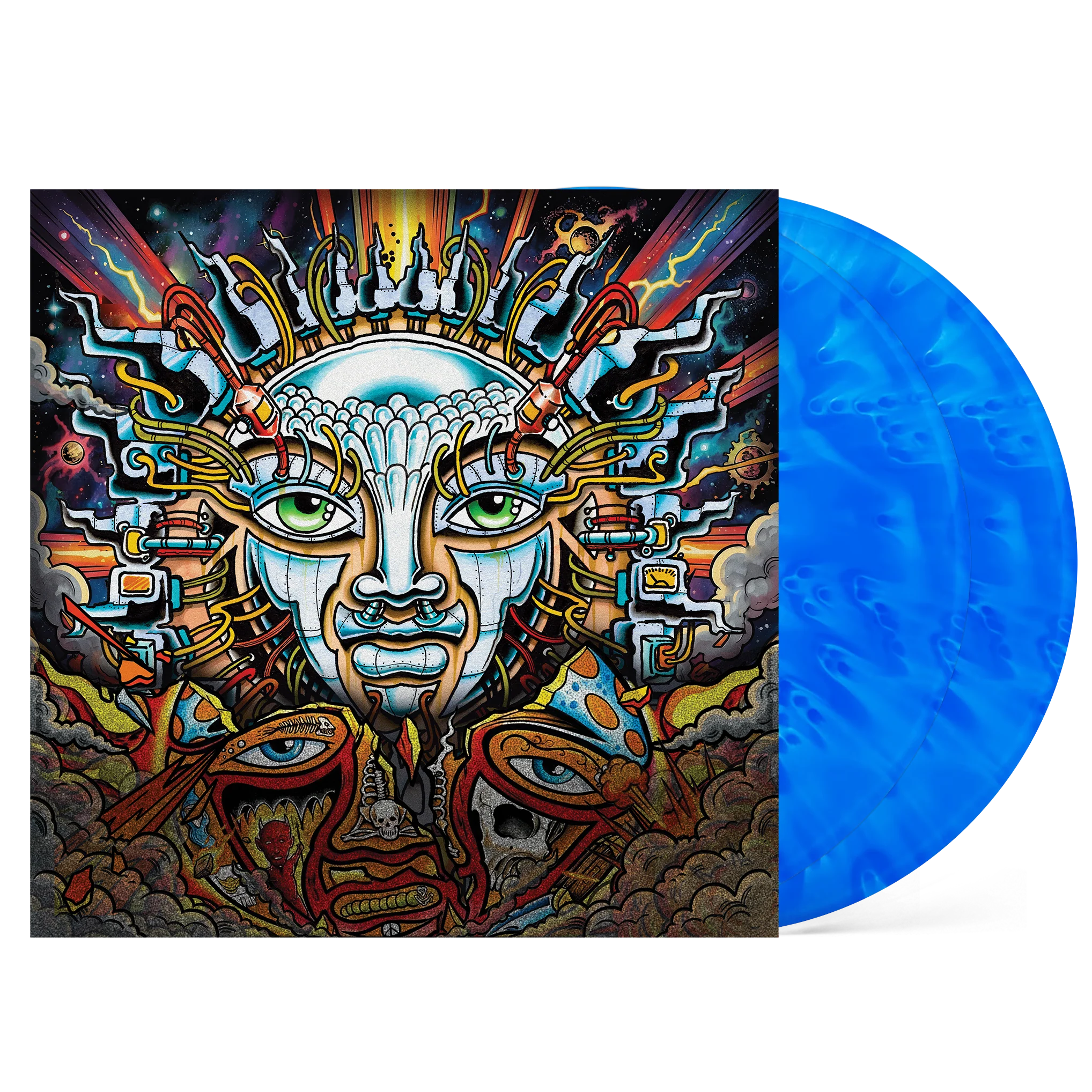 SUBLIME 'UNTIL THE SUN EXPLODES' 2LP - EXCLUSIVE - LTD. 500 - BLUE BURST