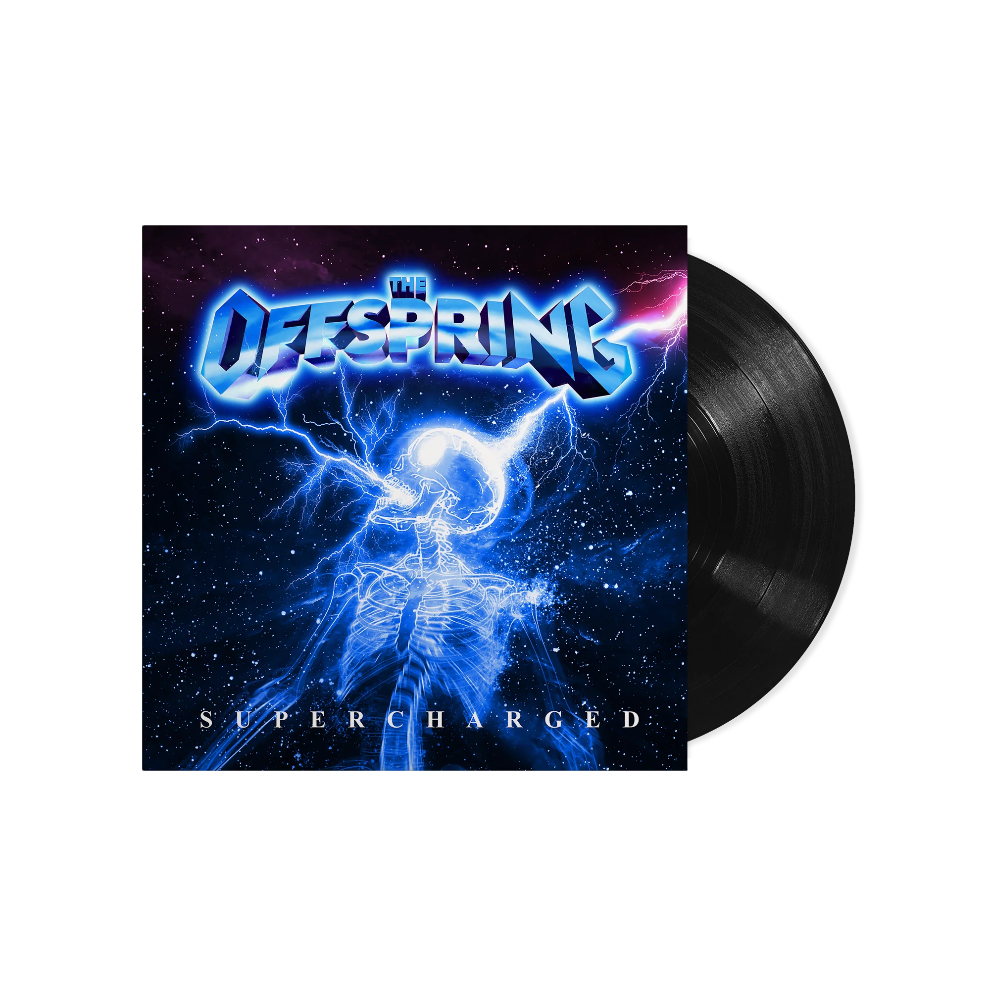 THE OFFSPRING 'SUPERCHARGED' LP - BLACK