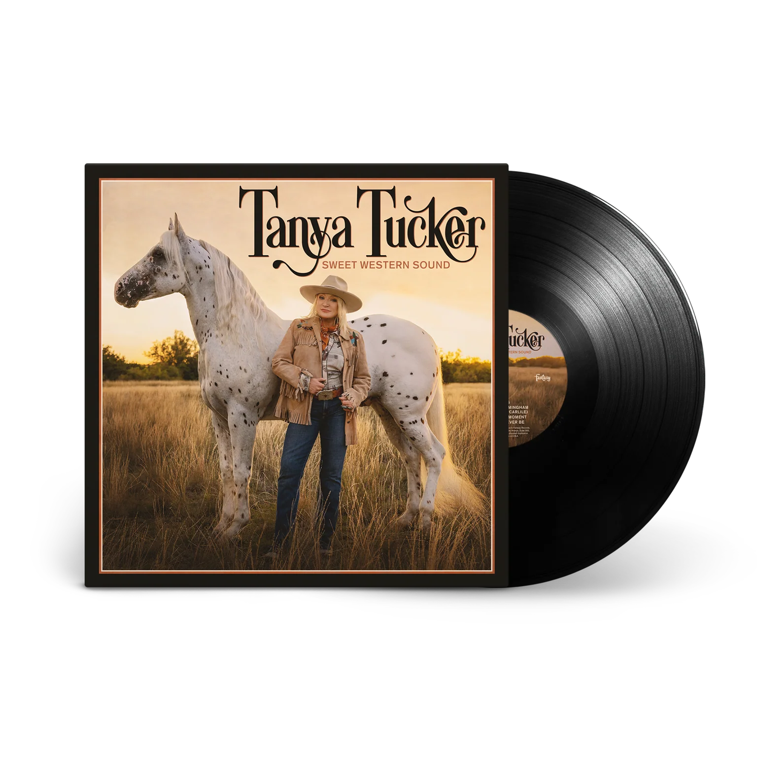TANYA TUCKER 'SWEET WESTERN SOUND' LP - BLACK
