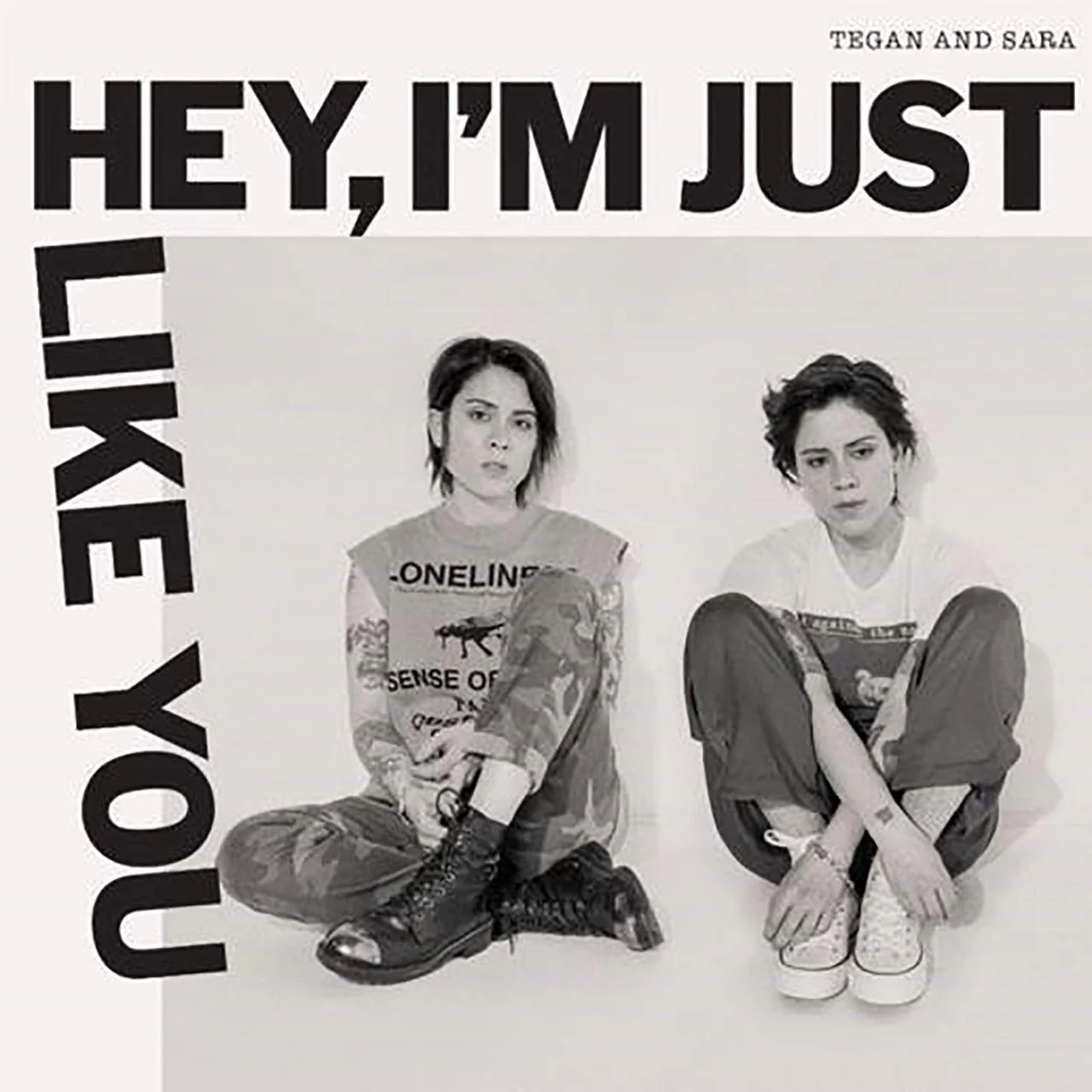 TEGAN AND SARA 'HEY, I'M JUST LIKE YOU' LP - COLOR