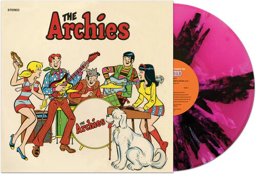 THE ARCHIES 'ARCHIES' LP - BLACK/PINK/WHITE/SPLATTER