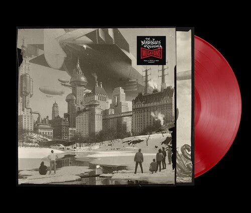 THE BARBARIANS OF CALIFORNIA 'MEGATONS' LP (Really Really Red Vinyl)