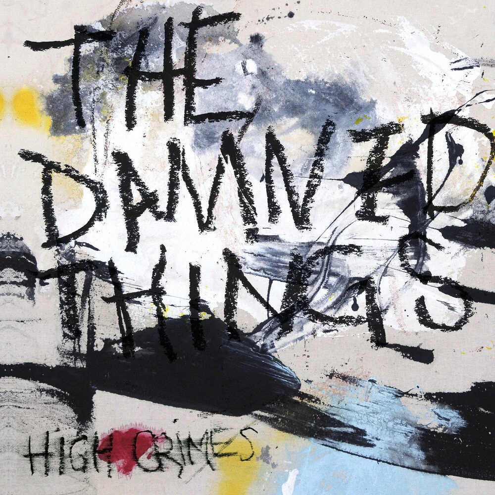 THE DAMNED THINGS 'HIGH CRIMES' LP - YELLOW - Image 2