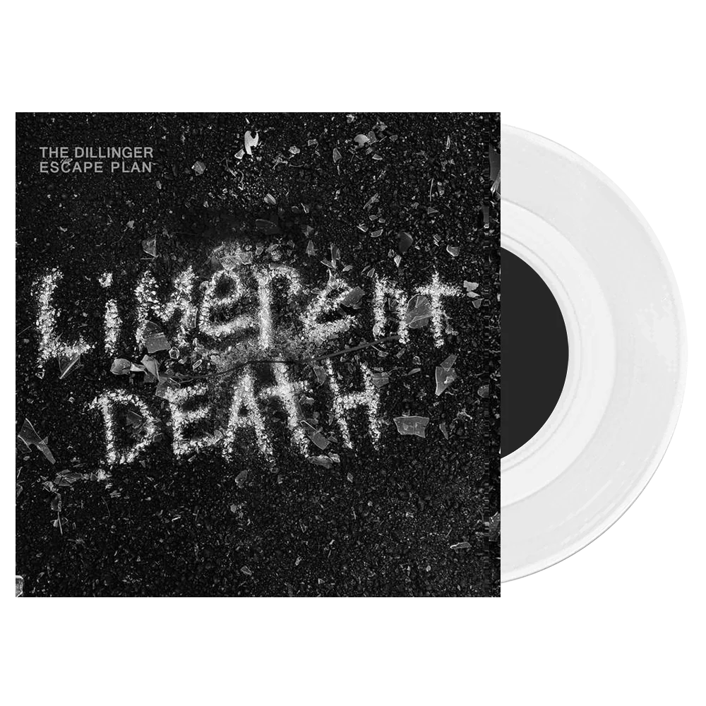 THE DILLINGER ESCAPE PLAN 'LIMERENT DEATH'  7" SINGLE - WHITE