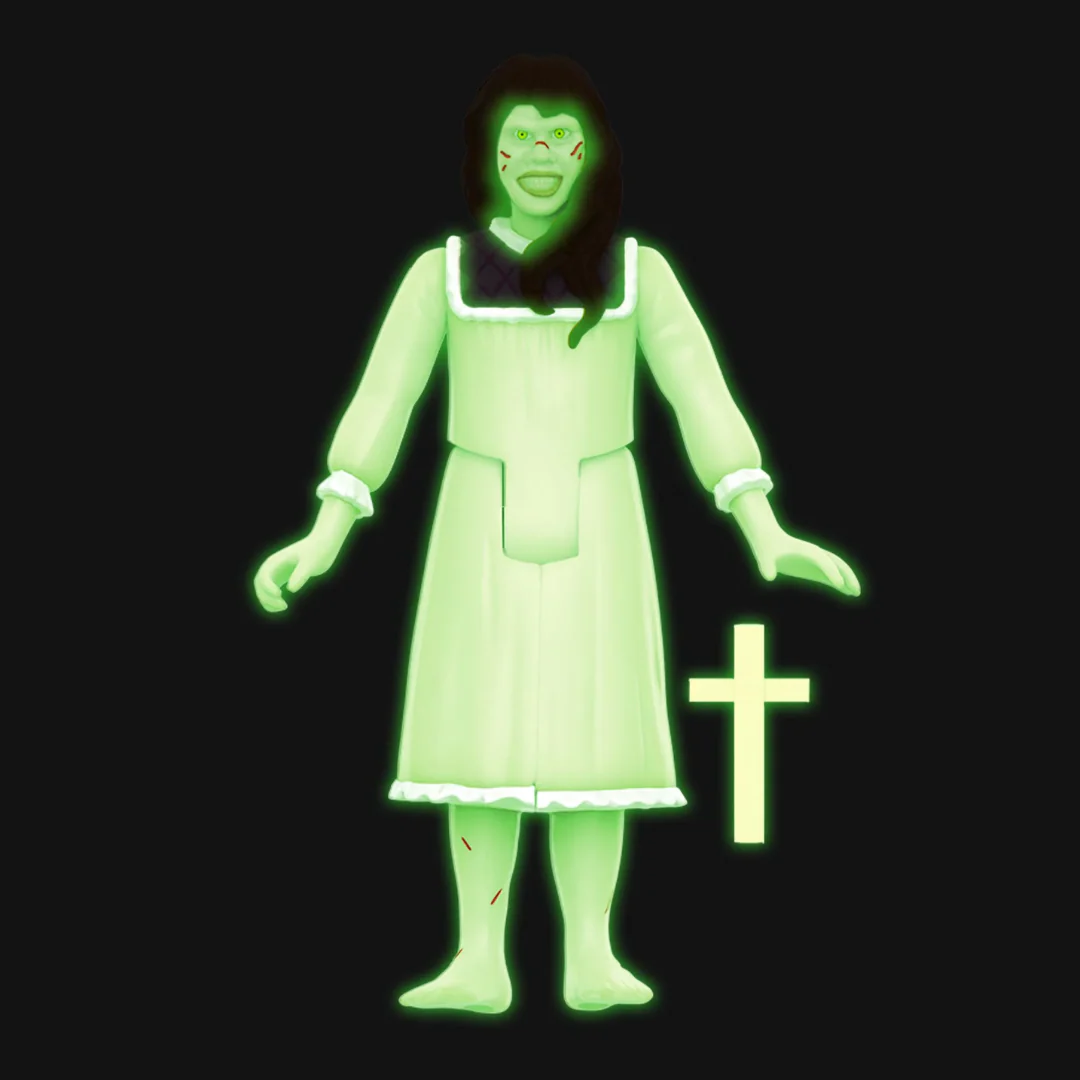THE EXORCIST - REGAN (MONSTER GLOW) - REACTION FIGURE - Image 5
