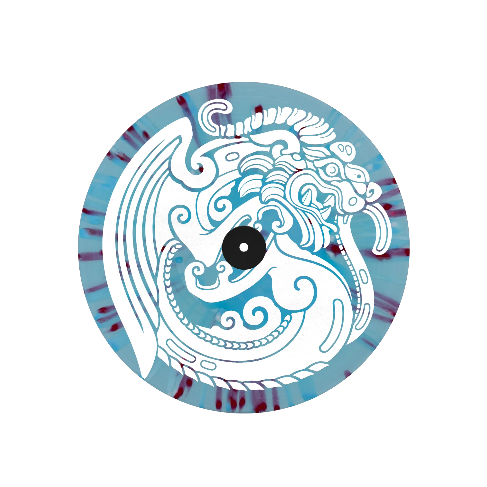 THE HU ‘HUN’ 2LP - EXCLUSIVE - LTD. 300 - BLUE/RED/WHITE/SPLATTER - Image 2