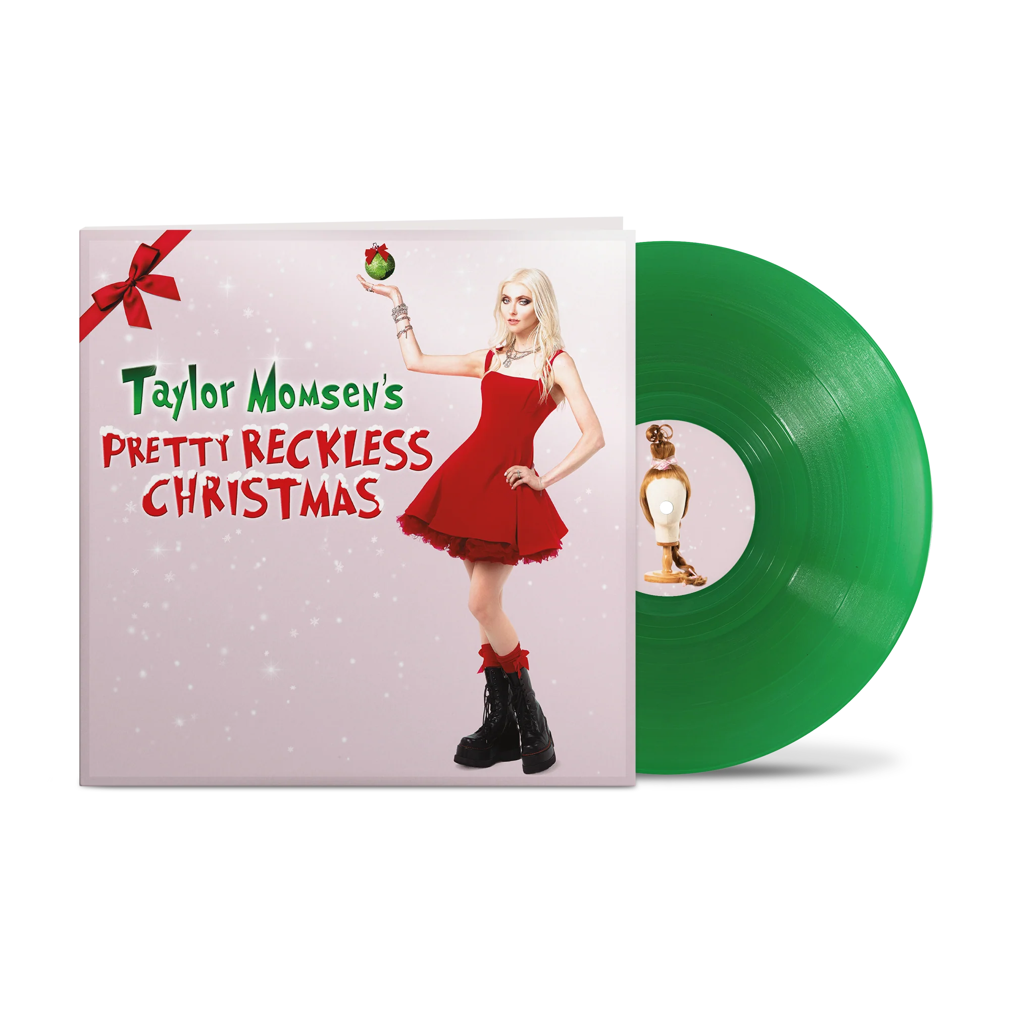 THE PRETTY RECKLESS 'TAYLOR MOMSEN'S PRETTY RECKLESS CHRISTMAS' EP - EXCLUSIVE - LTD. 300 - TRANSLUCENT EMERALD