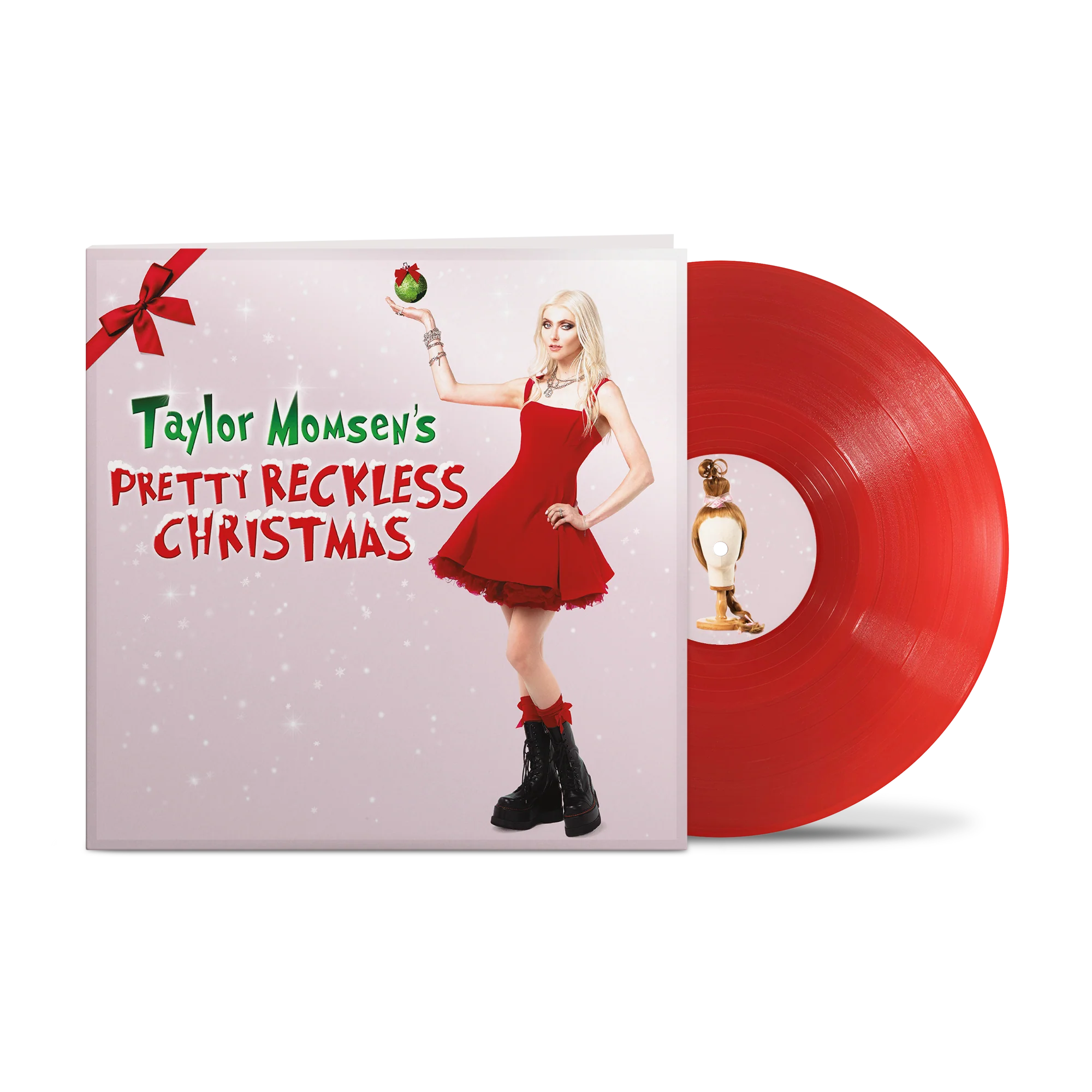 THE PRETTY RECKLESS 'TAYLOR MOMSEN'S PRETTY RECKLESS CHRISTMAS' EP - TRANSLUCENT RUBY