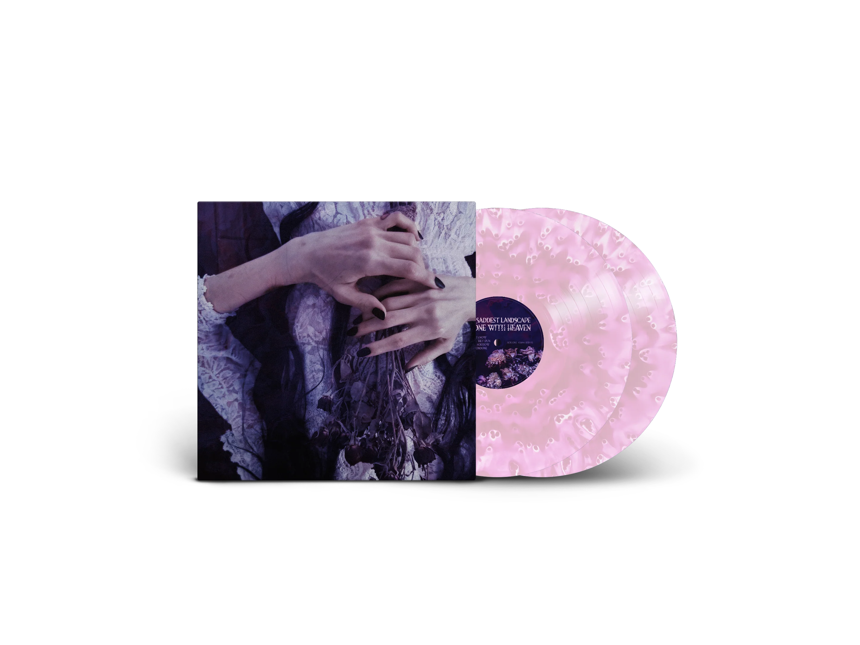 THE SADDEST LANDSCAPE 'ALONE WITH HEAVEN' LP - EXCLUSIVE - LTD. 100 - 'WHERE ANGELS ASCEND'