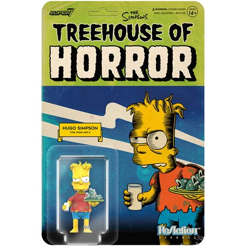 THE SIMPSONS REACTION WAVE 4 (TREEHOUSE OF HORROR V2) ACTION FIGURE SET - Image 2