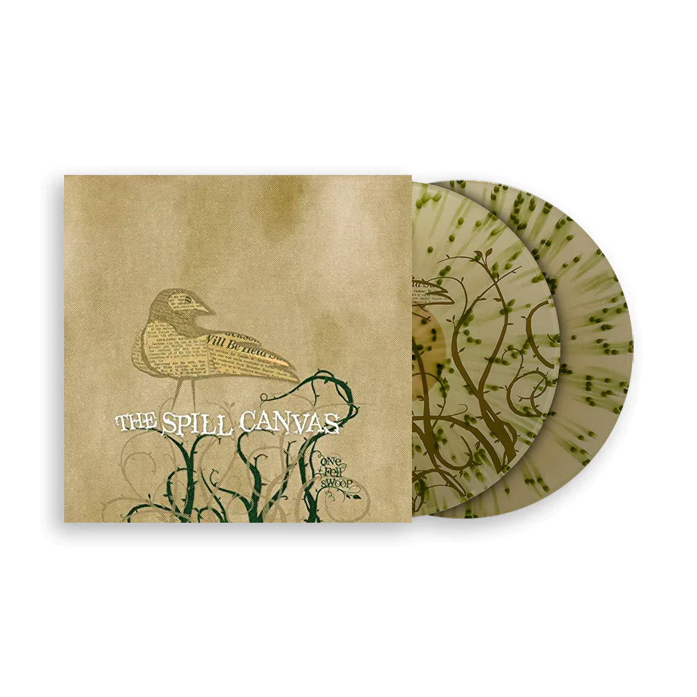 THE SPILL CANVAS'ONE FELL SWOOP' 2LP - EXCLUSIVE - LTD. 200 - BEER/SWAMP GREEN/SPLATTER