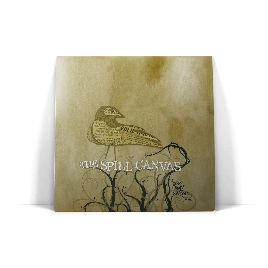 THE SPILL CANVAS'ONE FELL SWOOP' 2LP - EXCLUSIVE - LTD. 200 - BEER/SWAMP GREEN/SPLATTER - Image 4