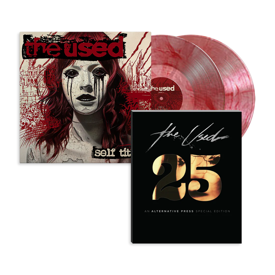 THE USED'THE USED' 2LP + AP SPECIAL COLLECTOR'S EDITION MAGAZINE - EXCLUSIVE - LTD. 500 - BLOODSHOT