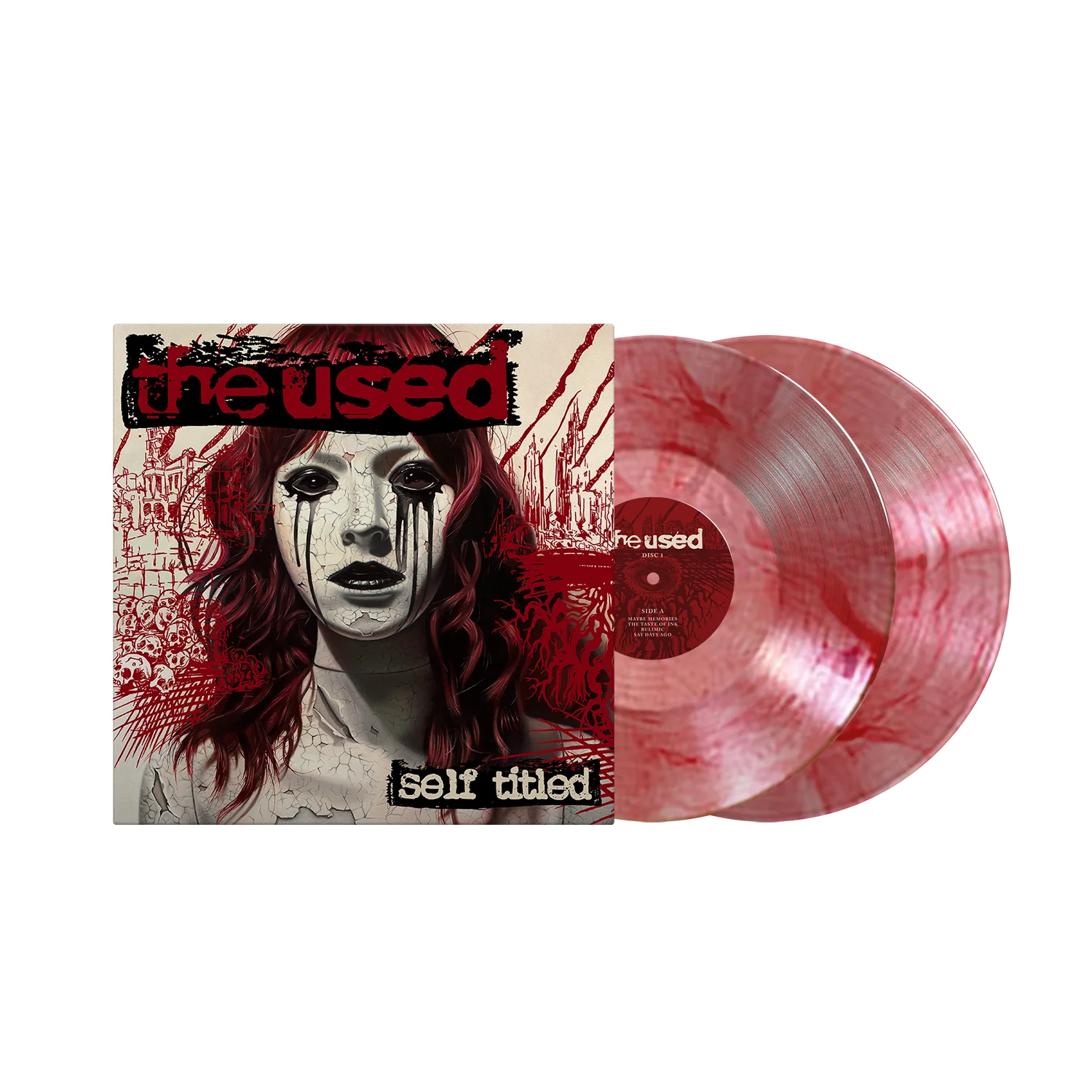 THE USED'THE USED' 2LP + AP SPECIAL COLLECTOR'S EDITION MAGAZINE - EXCLUSIVE - LTD. 500 - BLOODSHOT - Image 2
