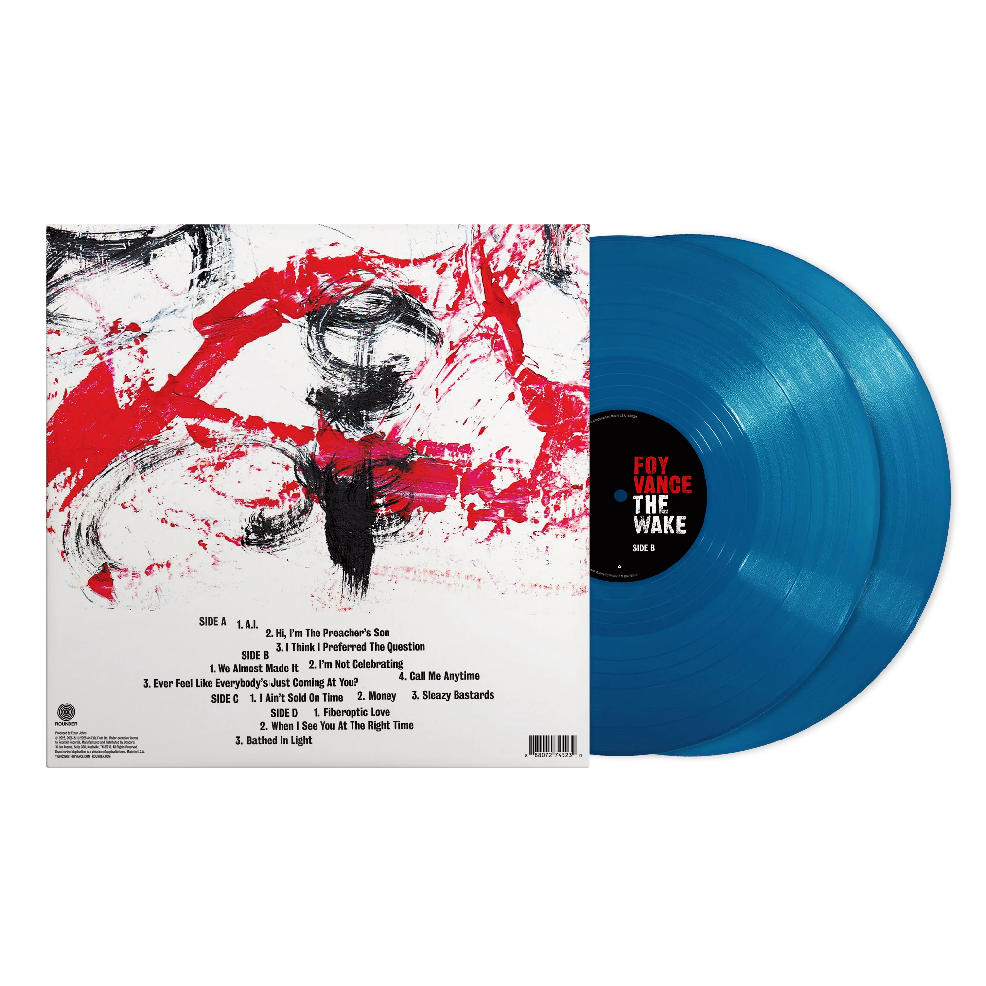 FOY VANCE 'THE WAKE' 2LP - BATHED IN BLUE - Image 2