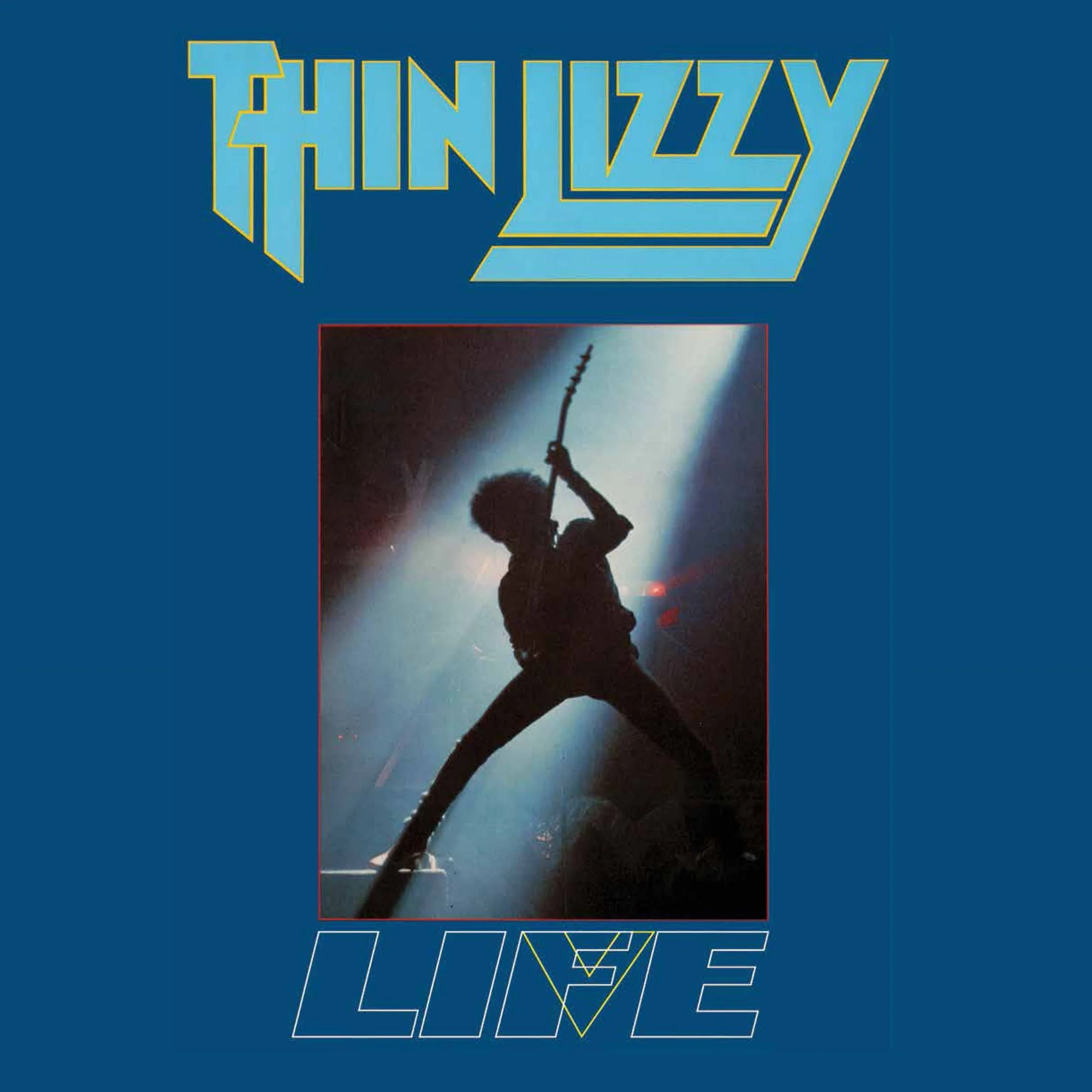 THIN LIZZY 'LIFE LIVE' 2LP - LTD. - AQUA TURQUOISE